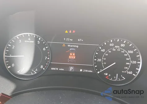 2021 Nissan Armada Sl 2Wd z USA, uszkodzony, nr VIN JN8AY2BA2M9372461